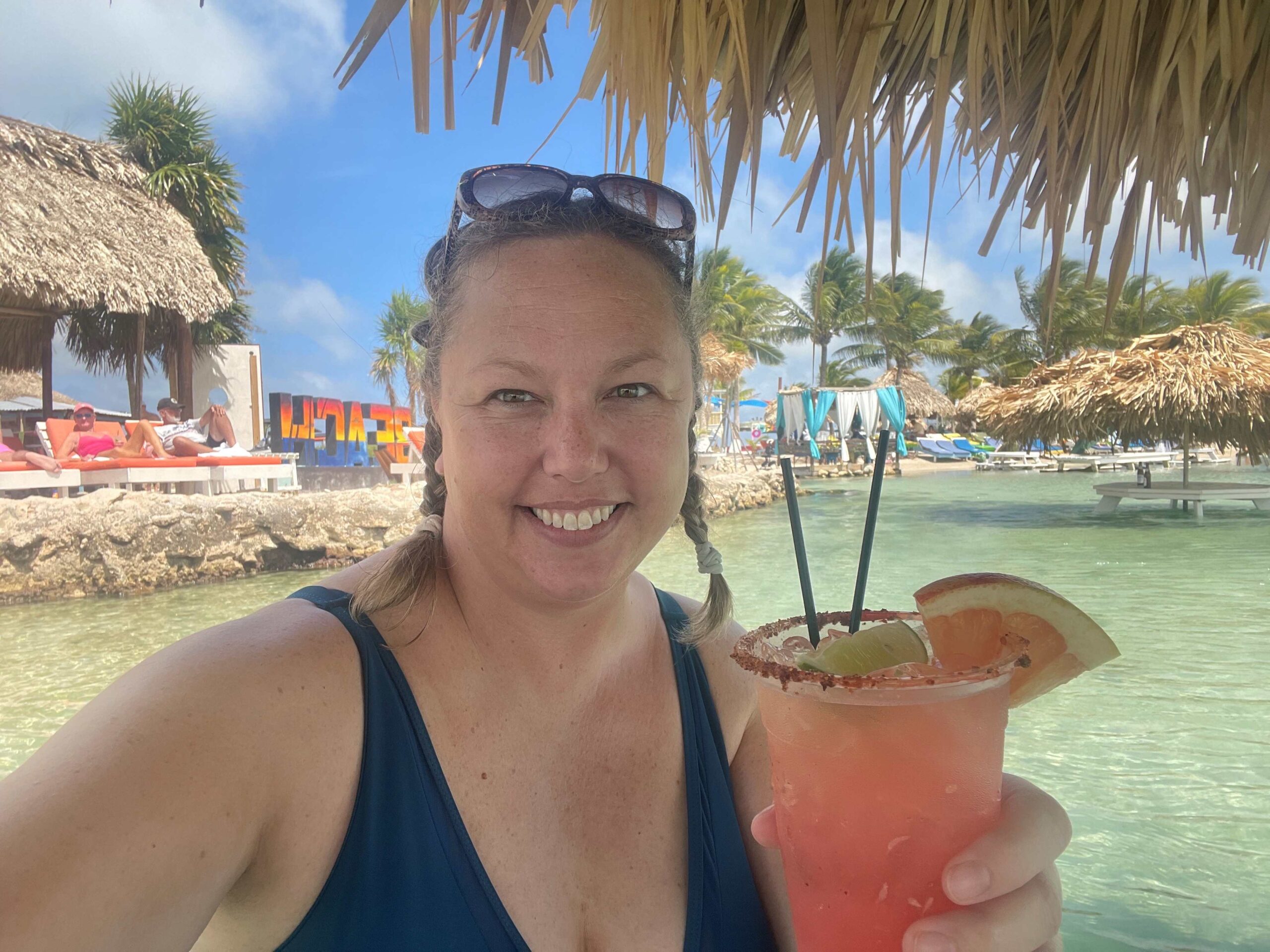 Stephanie at beach